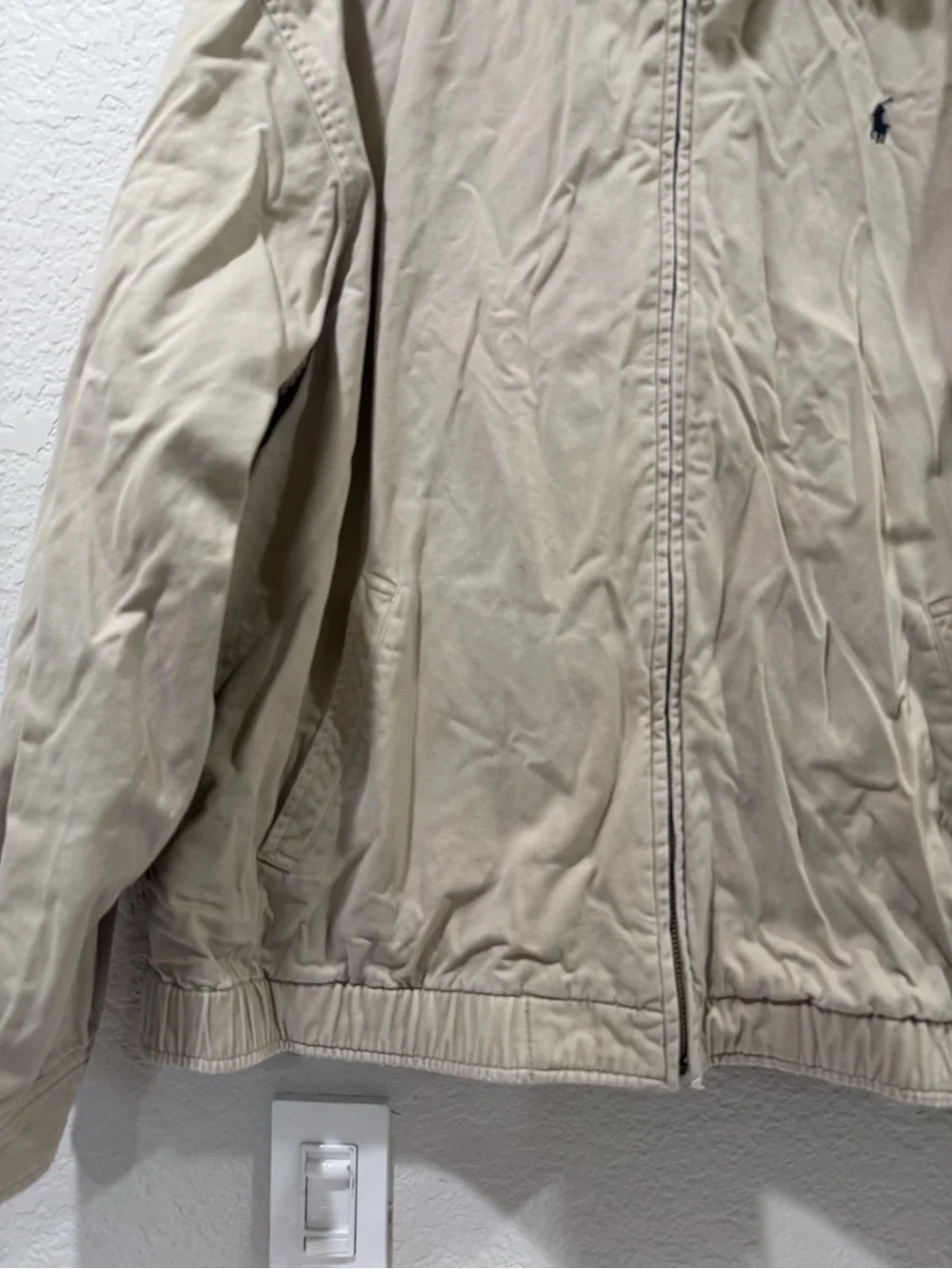 Polo Ralph Lauren Men’s Bi-Swing Jacket in Khaki Size Large